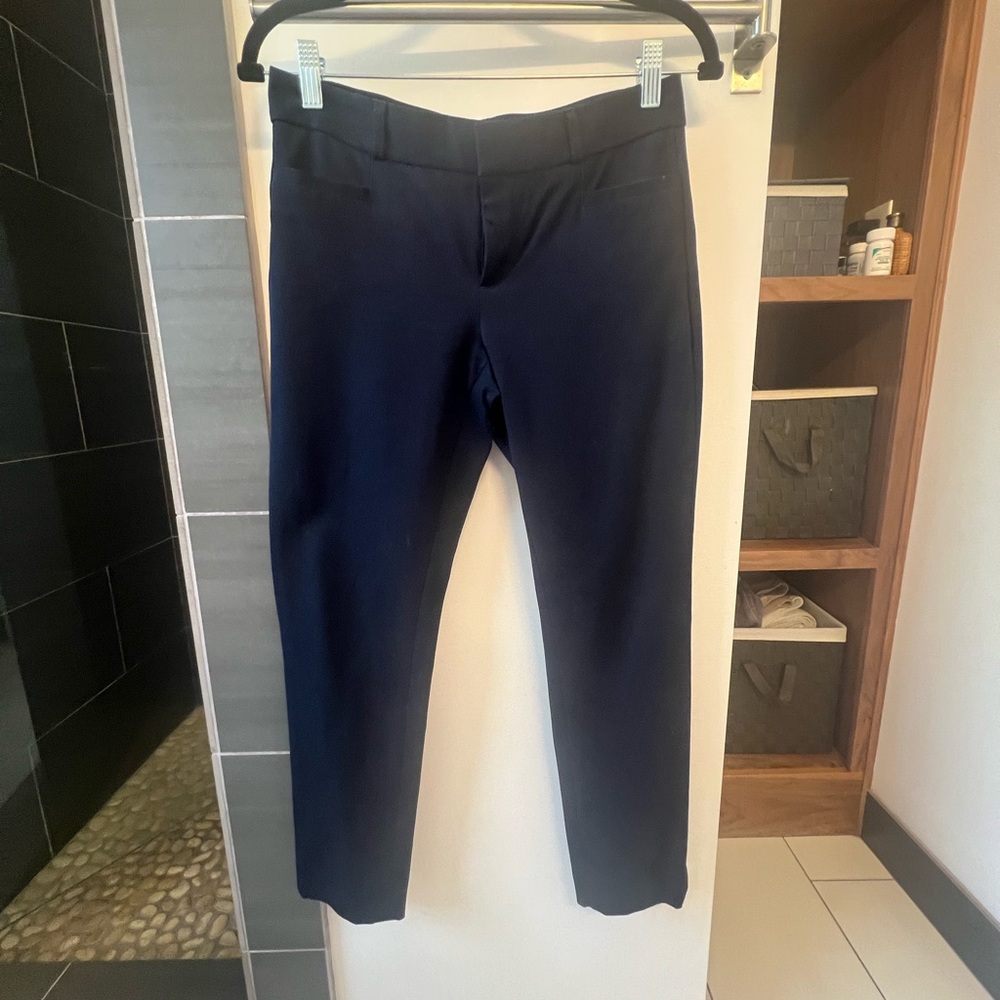Women’s Banana Republic Stretch Twill  Navy Pants